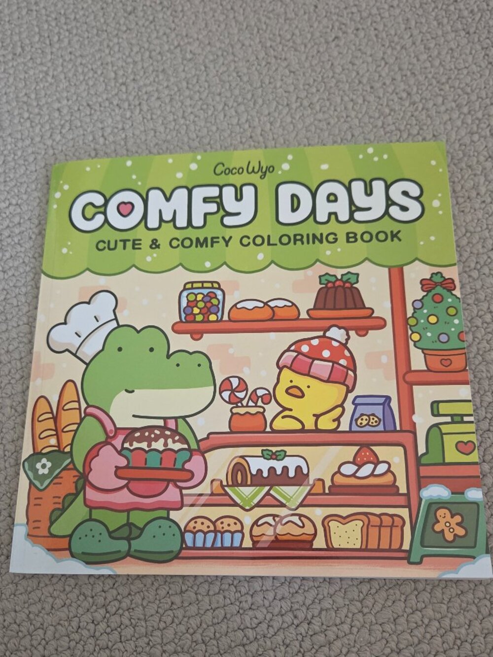 Comfy Days Colouring Book